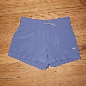 Baby blue girls shorts